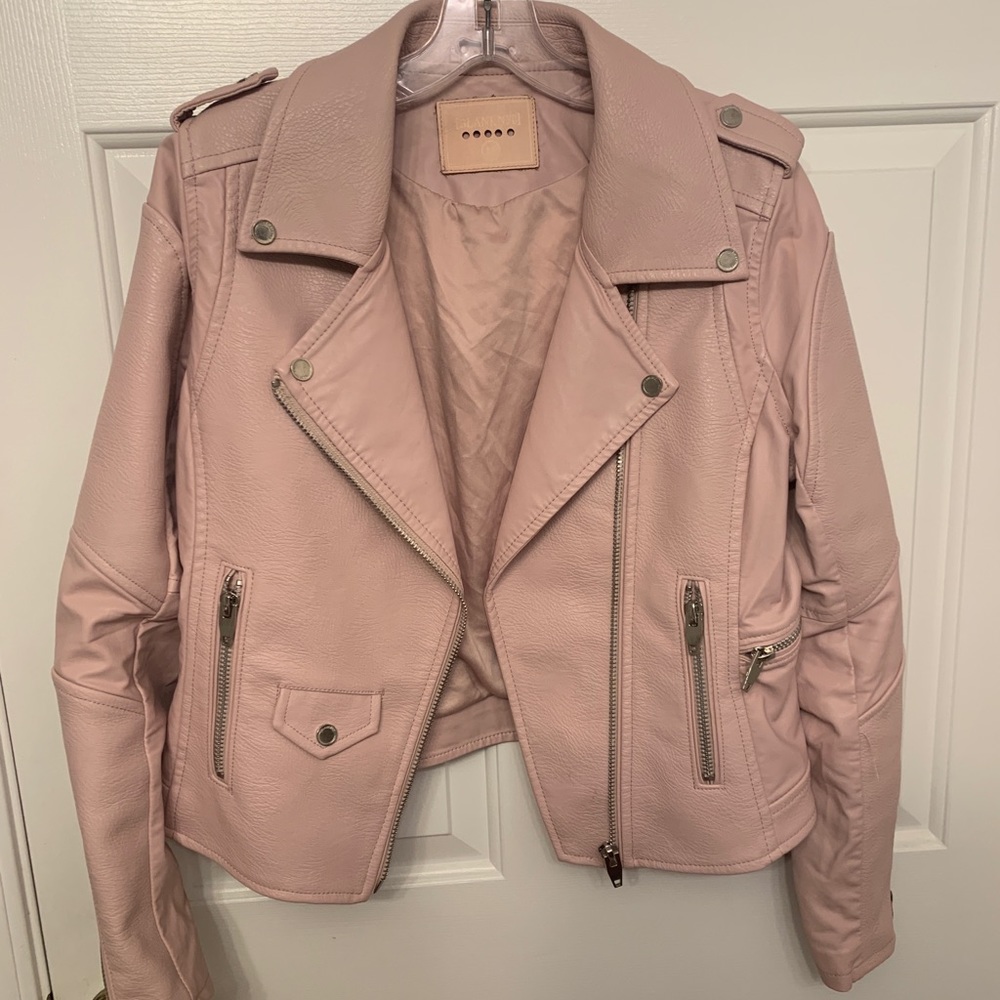 BlankNYC Faux Leather Moto Jacket